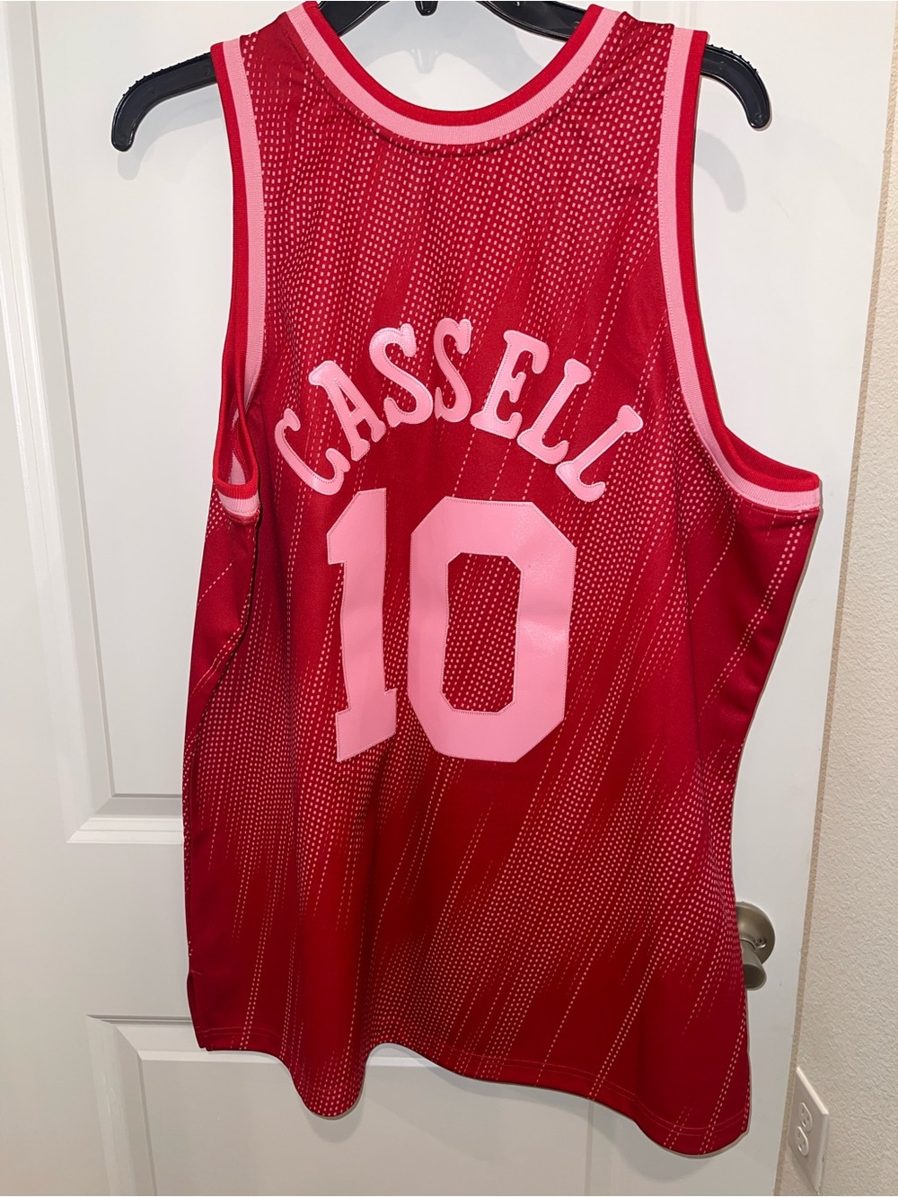 Mitchell &Ness Monochrome Swingman Sam Cassell Houston Rockets 1993-94 Jersey XL - Picture 2 of 4